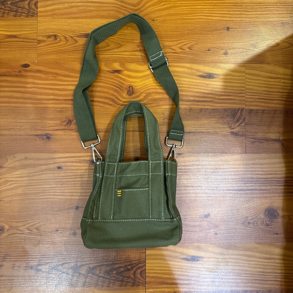 Olive Green Canvas Bag BDG